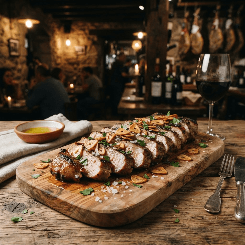 Secreto ibérico a la brasa