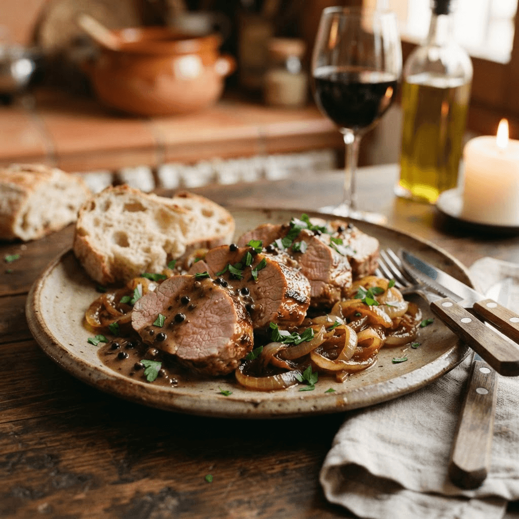 Lomo de cerdo en adobo